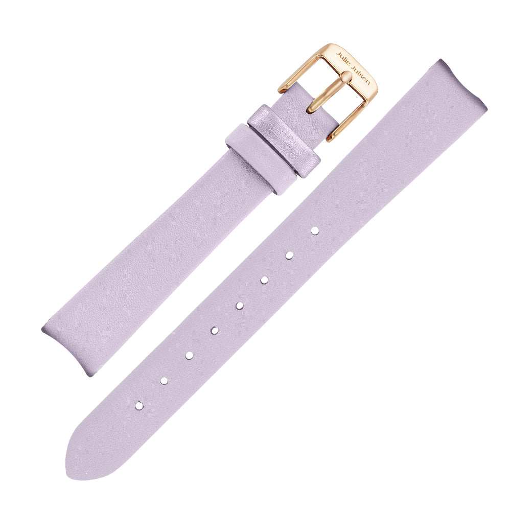 Julie Julsen LederBand Lilac / V-Rosé> Système de broches<