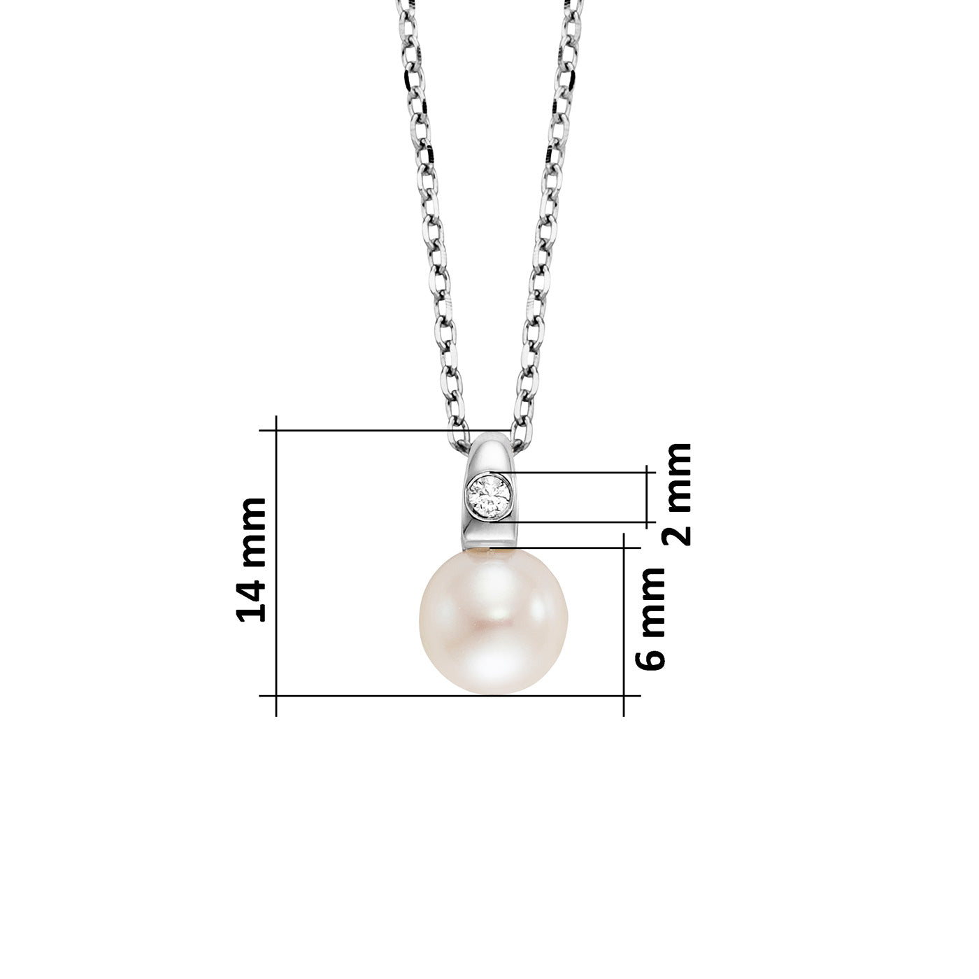 Julie Julsen Schmuckset PEARLS silber