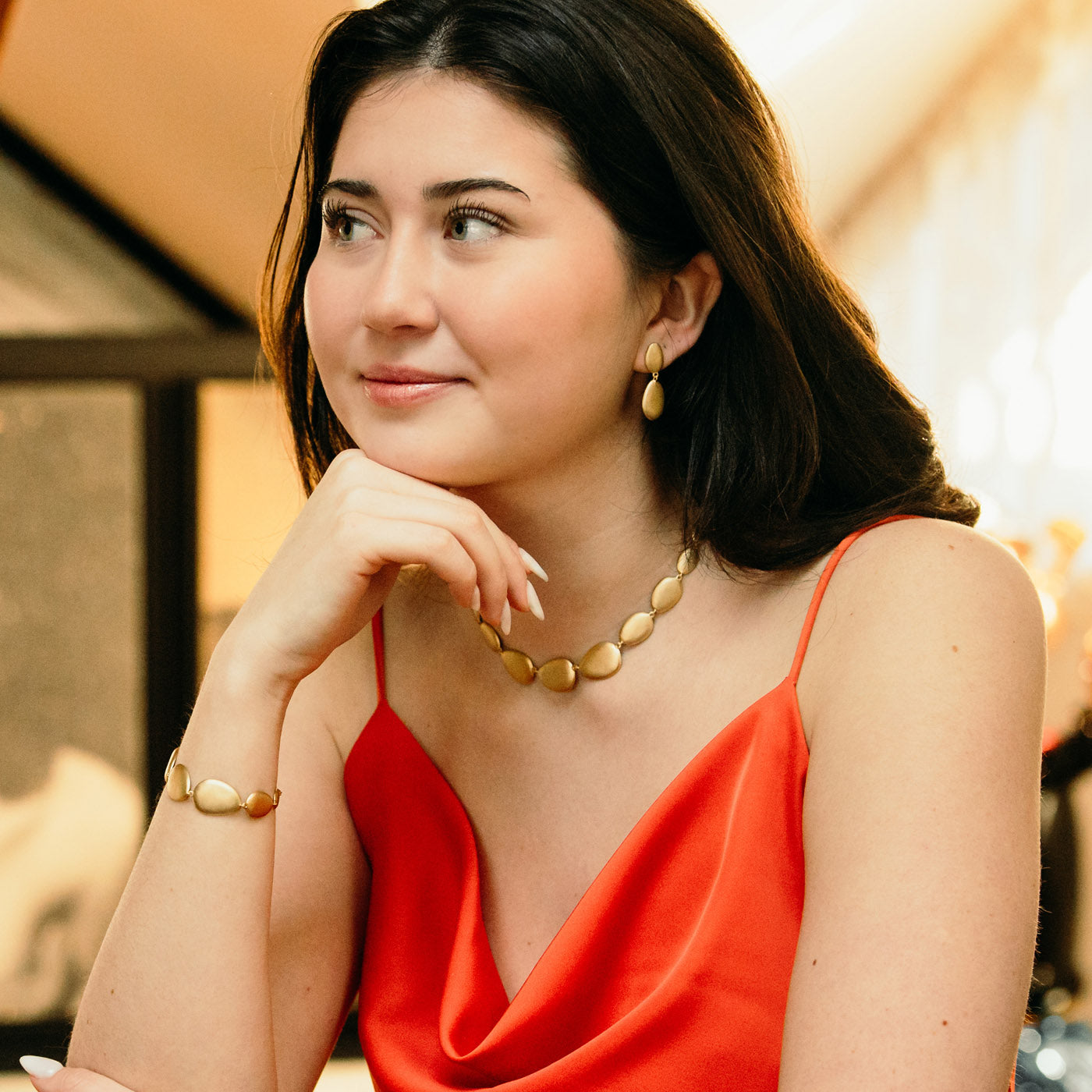 Julie Julsen Armband vergoldet