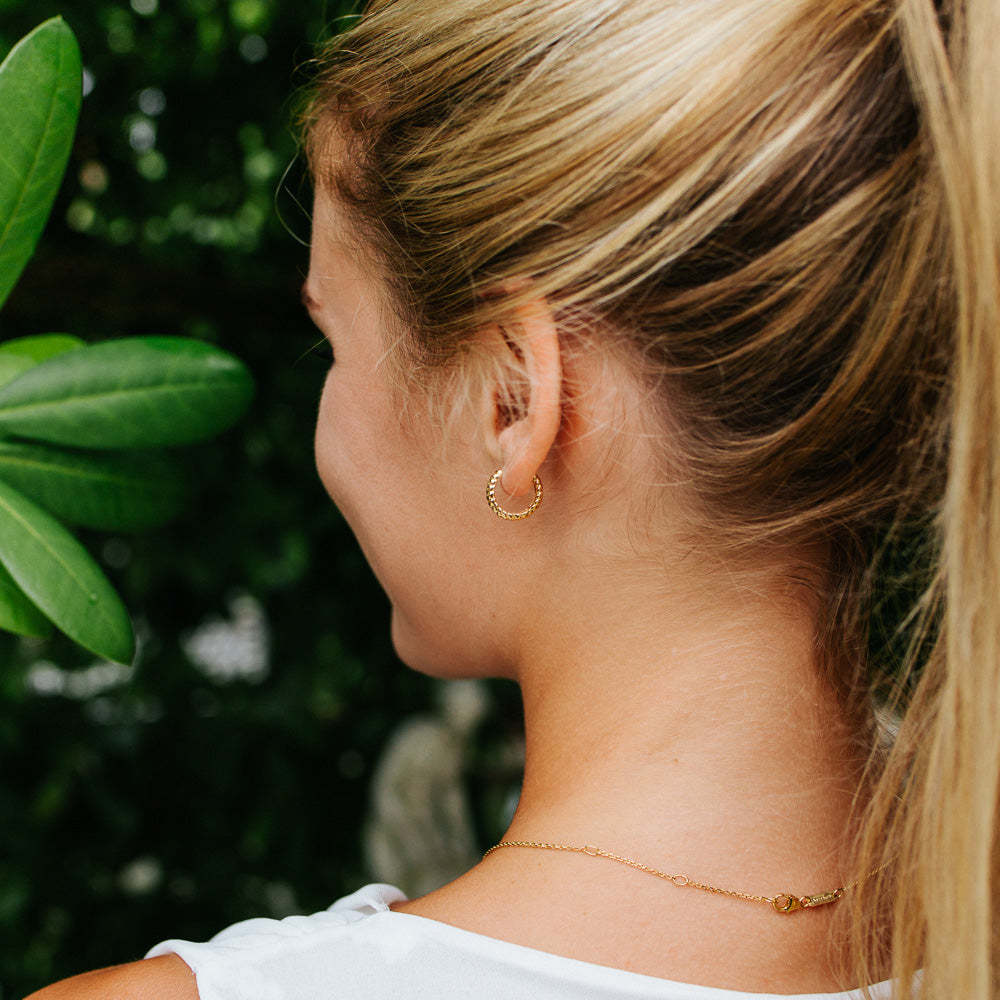 Julie Julsen Creolen vergoldet 15 / 20 / 25 mm