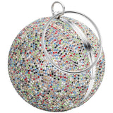 Julie Julsen Disco Handtasche bunt mit Tragering silber