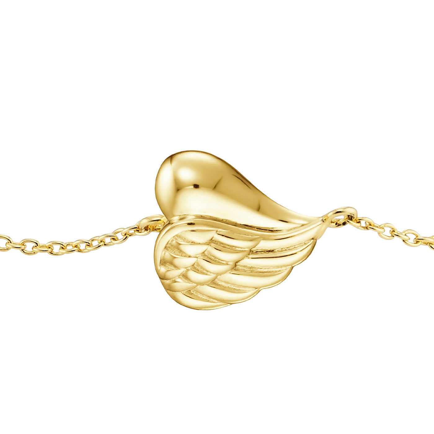 Julie Julsen KIDS Armband HEARTWING Silber vergoldet