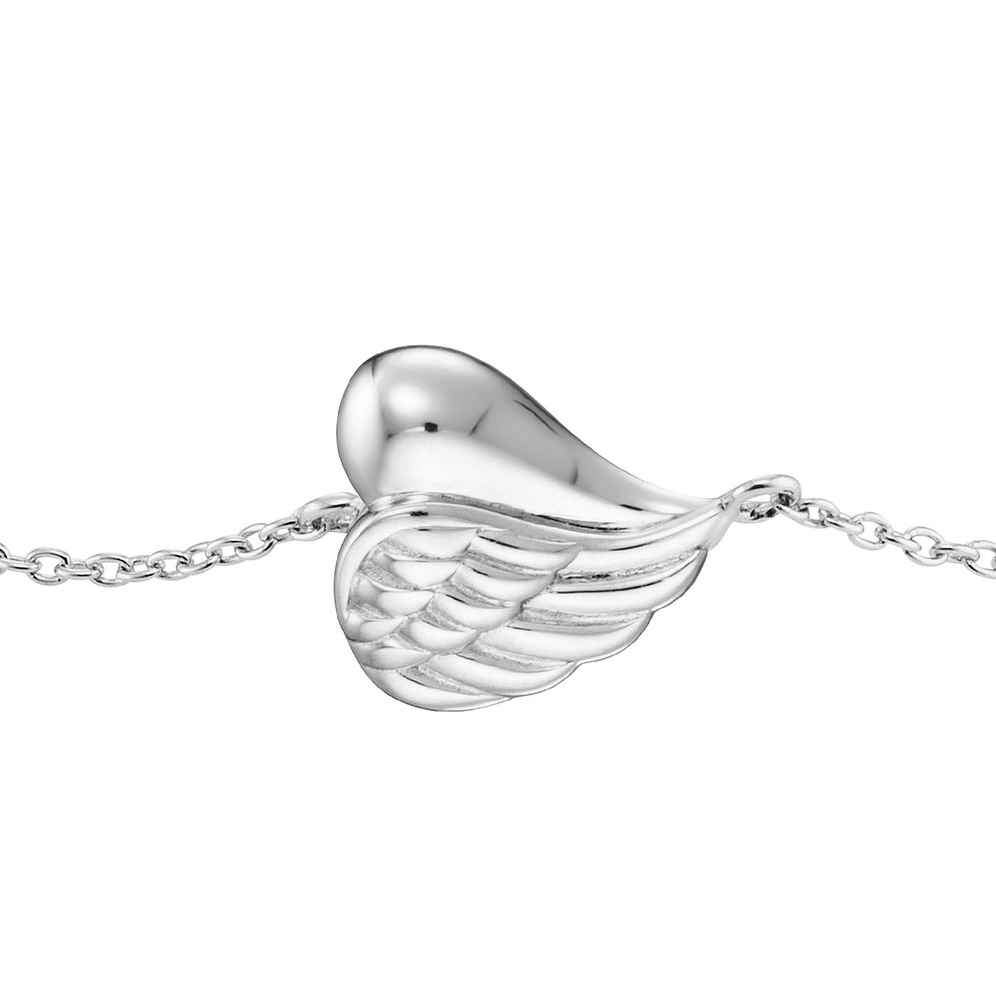 Julie Julsen KIDS Armband HEARTWING Silber rhodiniert