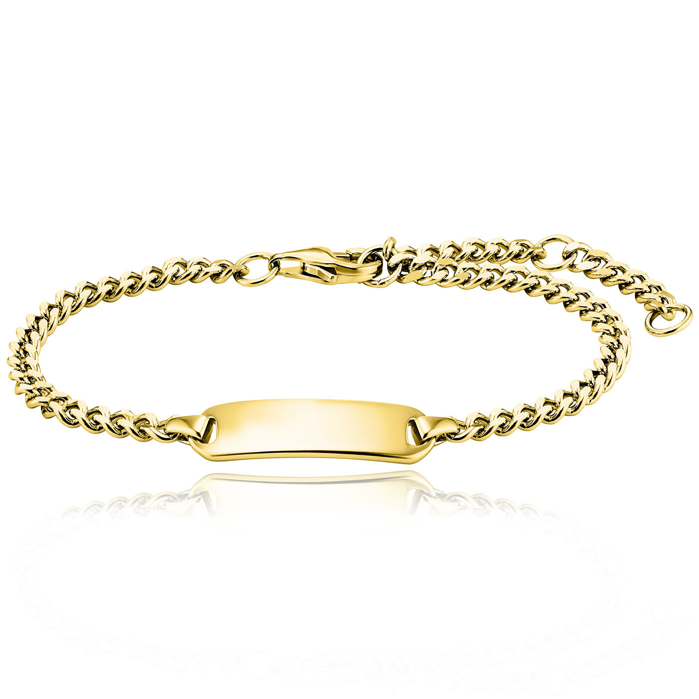 Julie Julsen KIDS Panzerarmband Silber vergoldet