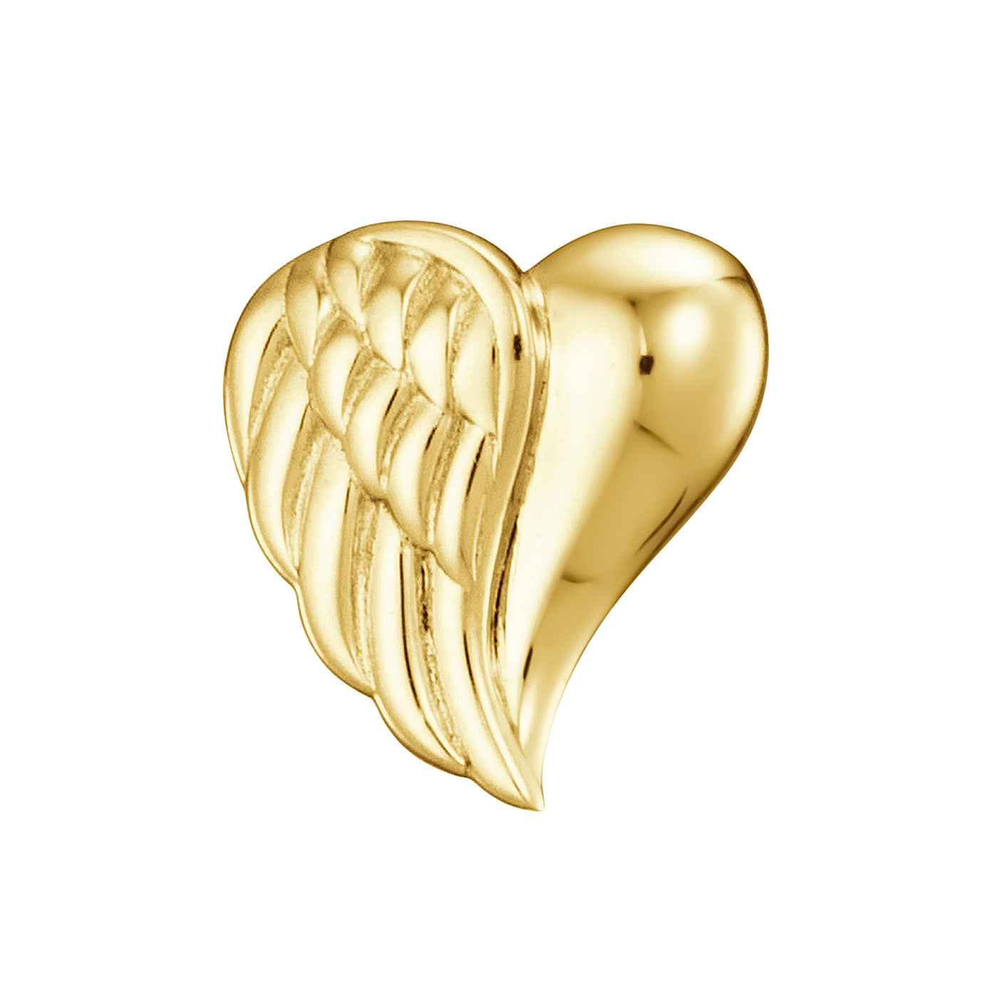 Julie Julsen KIDS Ohrstecker HEARTWING Silber vergoldet