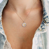 Julie Julsen Kette mit Anhänger LEBENSBAUM - LEBENSBLUME bicolor