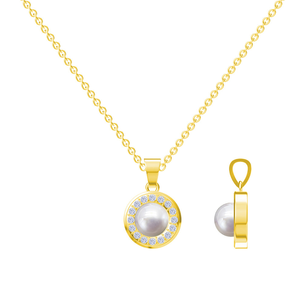 Julie Julsen Damenuhr Set BRIGHT PEARL