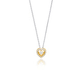 JULIE JULSEN DANCING STONE KETTE HERZ 19 ZIRKONIA Halsketten Julie Julsen gold