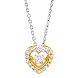 JULIE JULSEN DANCING STONE KETTE HERZ 19 ZIRKONIA Halsketten Julie Julsen