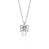JULIE JULSEN DANCING STONE KETTE ENGEL 32 ZIRKONIA Halsketten Julie Julsen