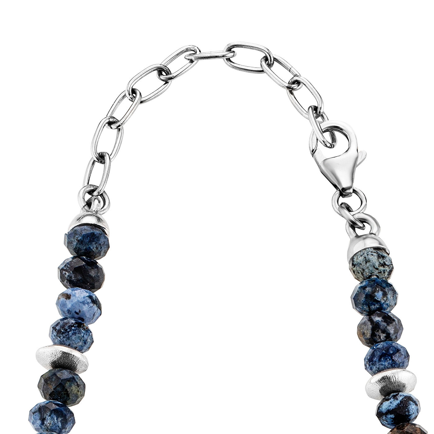 Julie Julsen Loving Stones, Edelsteinkette mit blau, silber