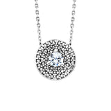 Julie Julsen, Kette silber, Anhänger silber PAVÉ, 1 Zirkonia