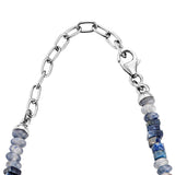 Julie Julsen Loving Stones, Kette aus blauen Edelsteinen -Lapis,Aventurin,Dumortierit,Aquamarine,Dumortierit