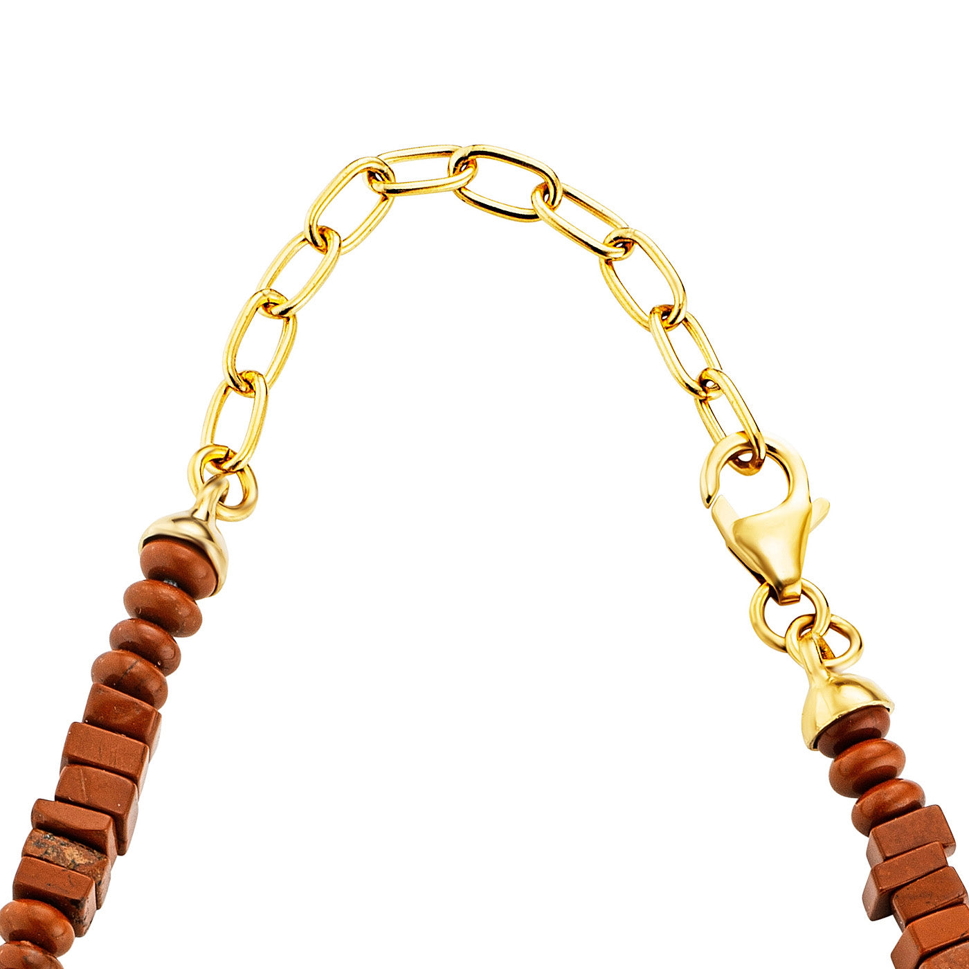 Julie Julsen Loving Stones, Kette aus roten Edelsteinen -Jaspis,Granat