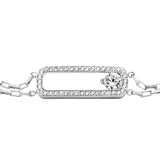 Julie Julsen Armband silber 41 Zirkonia