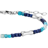 Julie Julsen Loving Stones Armband aus 64 blauen Edelsteinen - Monstein, Spinell