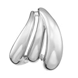 Julie Julsen Ohrstecker BENDED LINES silber