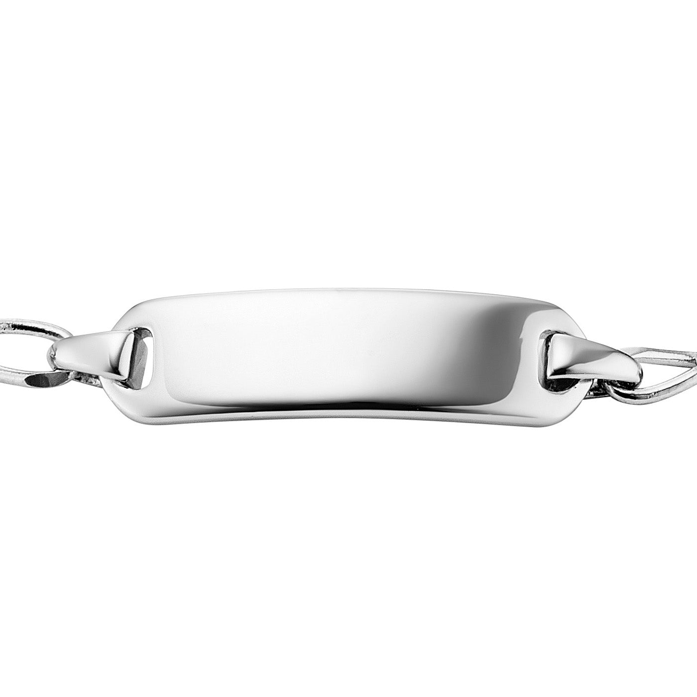 Julie Julsen KIDS Figaroarmband Silber rhodiniert