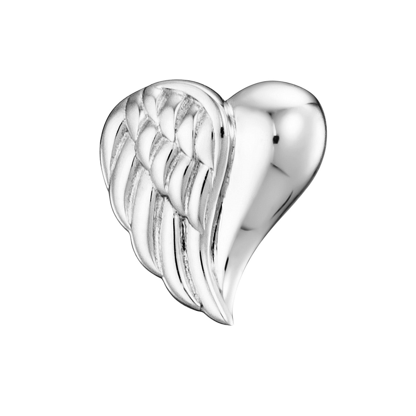 Julie Julsen KIDS Ohrstecker HEARTWING Silber rhodiniert