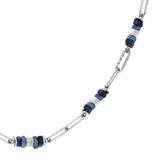 Julie Julsen Loving Stones Kette aus 36 blauen Edelsteinen - Dumortierit