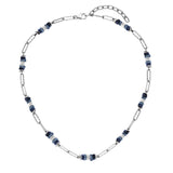 Julie Julsen Loving Stones Kette aus 36 blauen Edelsteinen - Dumortierit