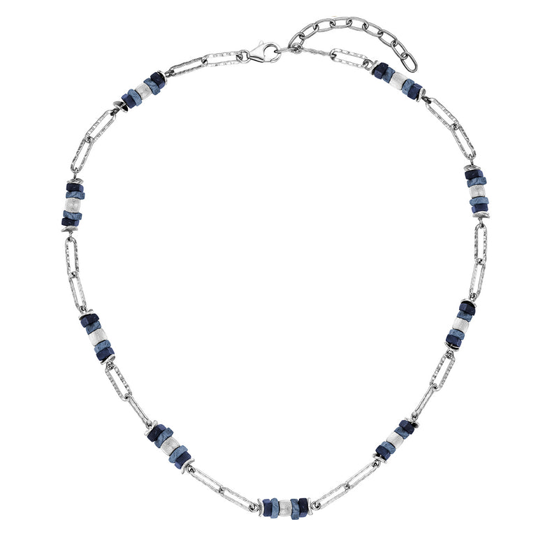 Julie Julsen Loving Stones Kette aus 36 blauen Edelsteinen - Dumortierit