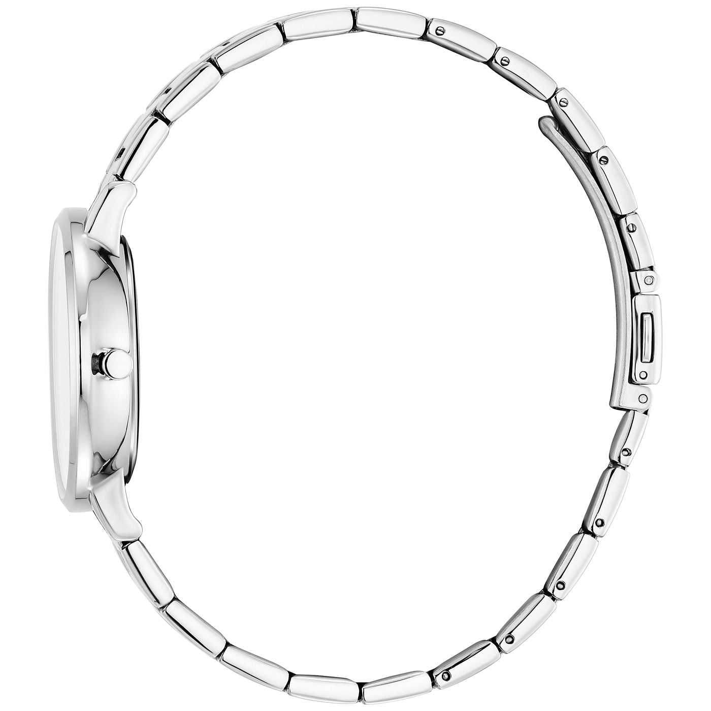 Julie Julsen Damenarmbanduhr LITTLE SECOND silber mit Edelstahlband 3 atm
