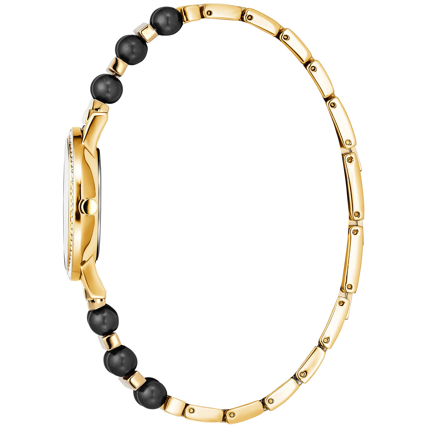 Julie Julsen Damenuhr Set DARK PEARL