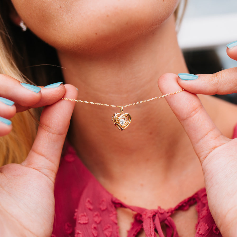 [STONE HENgE] 韓国☆14K☆L.O.V.E Duet Necklace STONEHENGE LOVE DUET 14K NECKLACE SA25A77U