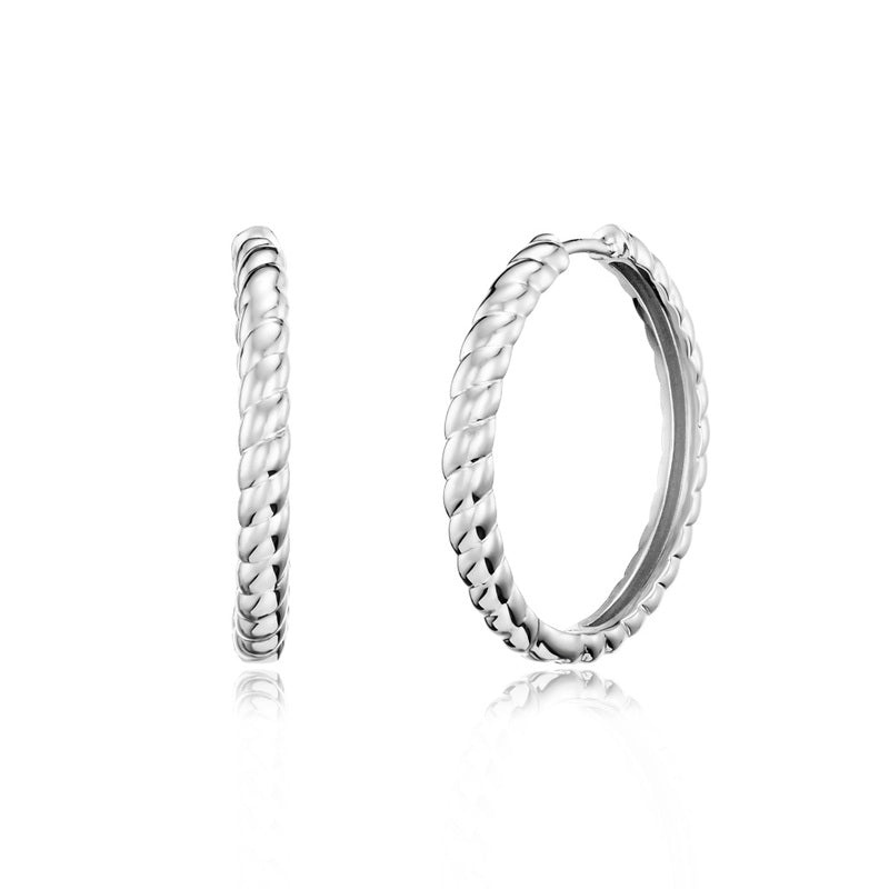 Julie Julsen Creole silber 15 / 20 / 25 mm Ohrringe Julie Julsen 25 mm