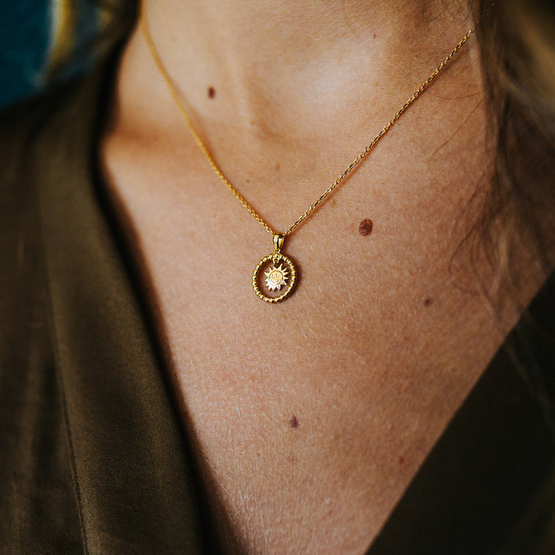 Golden Sun Necklace – J&CO Jewellery