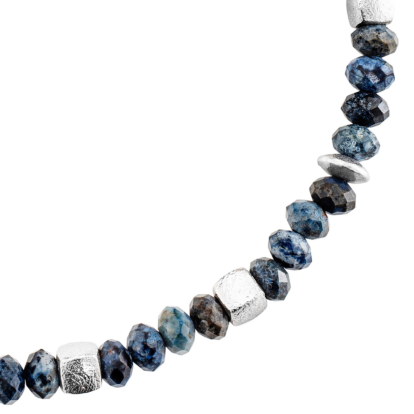Julie Julsen Loving Stones, Edelsteinkette mit blau, silber