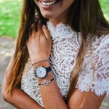 JULIE JULSEN BASIC SILVER DARK BLUE Armbanduhren & Taschenuhren Julie Julsen