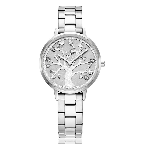 Stainless Steel Julie Julsen Lebensbaum Uhr JULIE JULSEN DANCING