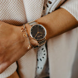 JULIE JULSEN CHARMING DARK PEARL BICOLOR Armbanduhren & Taschenuhren Julie Julsen